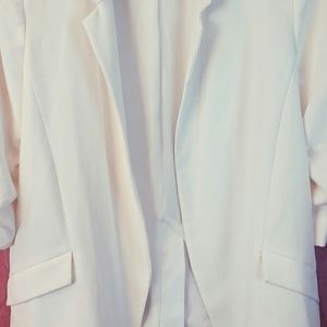 River Island, White Blazer